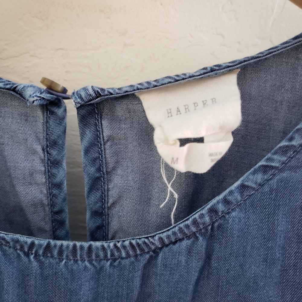 Chambray top - Picture 2 of 4